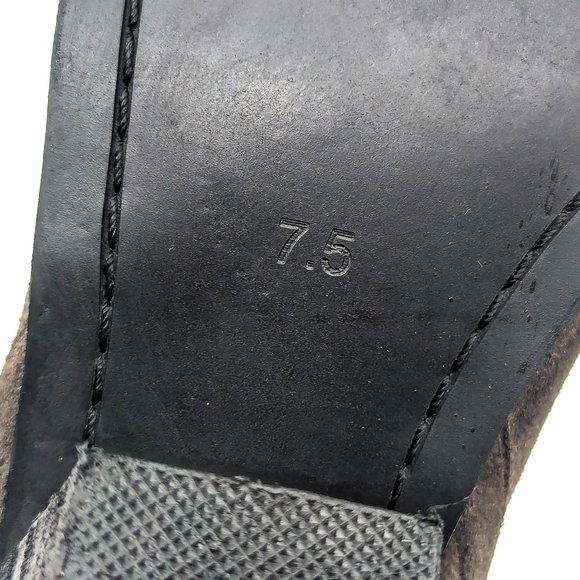 Jeffrey Campbell Cromwell Women Green Suede Western Low ankle boots size 7.5 - Picture 6 of 12